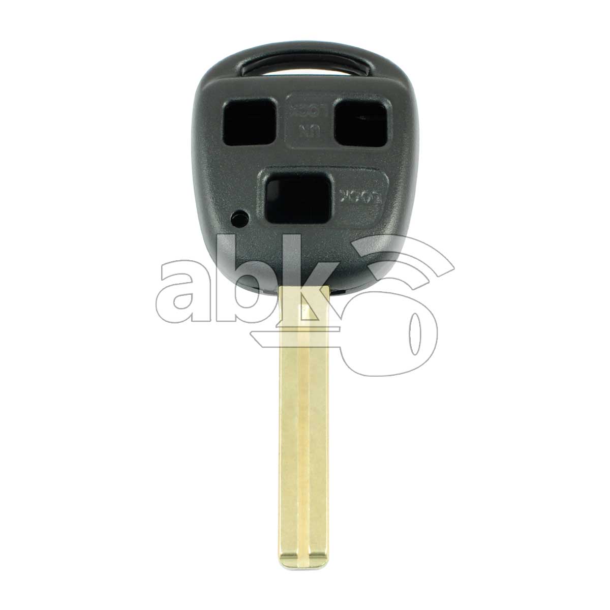 Lexus 1998+ Key Head Remote Cover 3Buttons TOY40 - ABK-108 - ABKEYS.COM