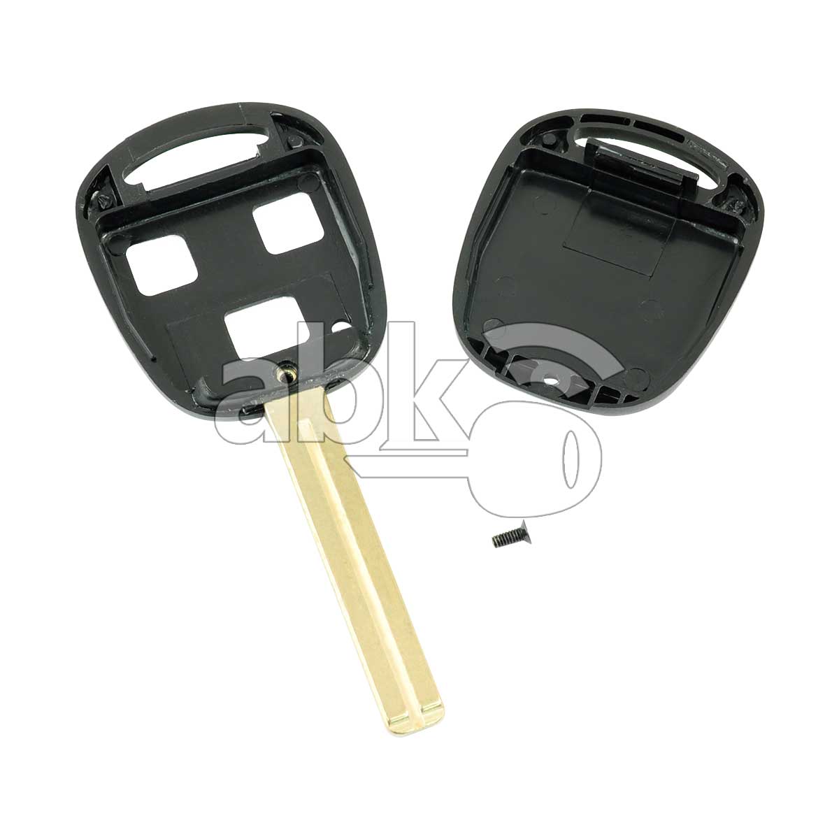Lexus 1998+ Key Head Remote Cover 3Buttons TOY40 - ABK-108 - ABKEYS.COM