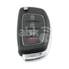 Hyundai Tucson IX35 2011+ Flip Remote 4Buttons 95430-2S700 95430-2S701 433MHz OKA-860T TOY40 -