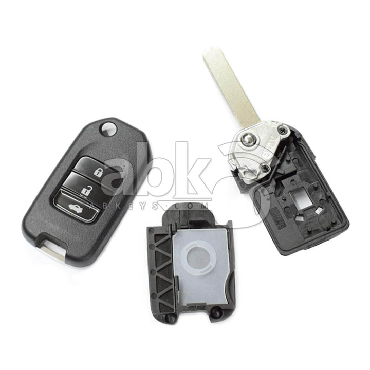 Honda Accord 2015+ Flip Remote Cover 3Buttons HON66 - ABK-1093 - ABKEYS.COM