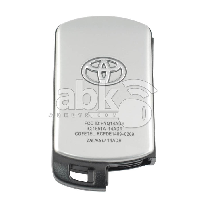 Toyota Sienna 2011+ Smart Key Cover 6Buttons Light Gray - ABK-1096 - ABKEYS.COM