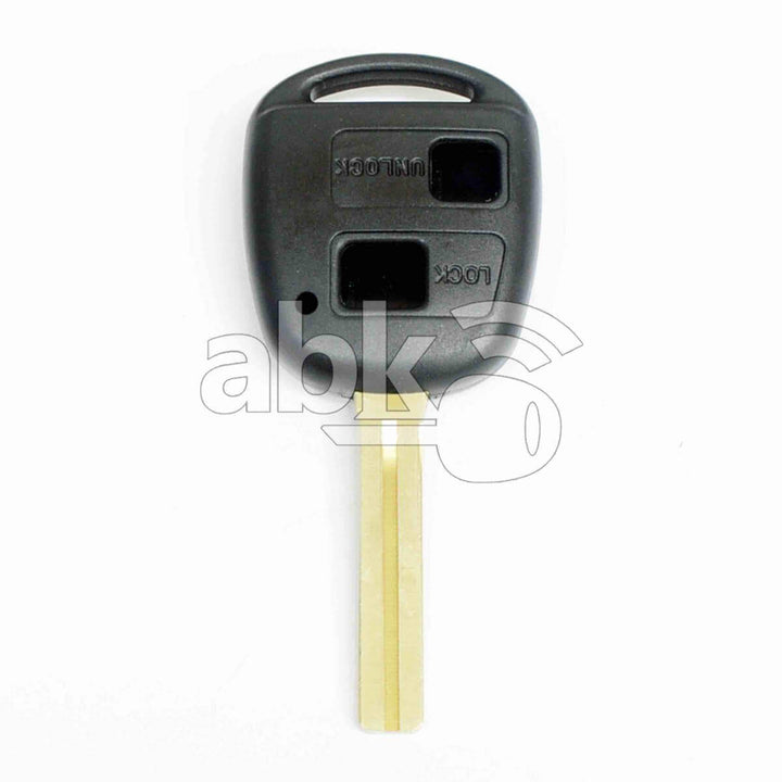 Lexus 1998+ Key Head Remote Cover 2Buttons TOY48 - ABK-109 - ABKEYS.COM