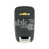 Chevrolet Trax Cruze Aveo 2012+ Flip Remote 3Buttons 315MHz HU100 - ABK-1104-3 - ABKEYS.COM