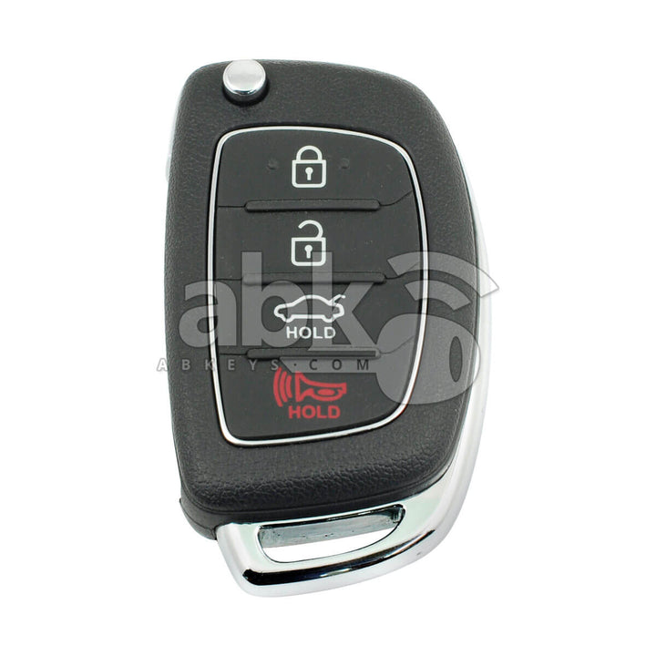 Genuine Hyundai I40 2011+ Flip Remote 4Buttons 95430-3Z521 433MHz SCK-SEKS-VF123BTX - ABK-1109 -