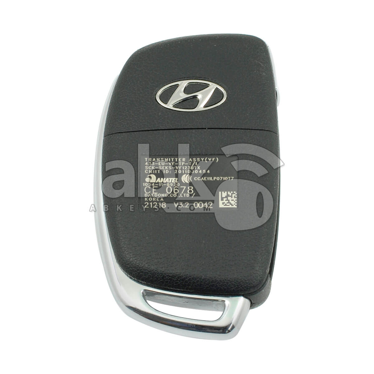 Genuine Hyundai I40 2011+ Flip Remote 4Buttons 95430-3Z521 433MHz SCK-SEKS-VF123BTX - ABK-1109 -