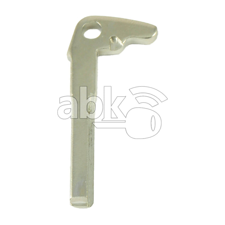 Mercedes Benz Small Black 1997+ Smart Key Blade HU64 - ABK-110 - ABKEYS.COM