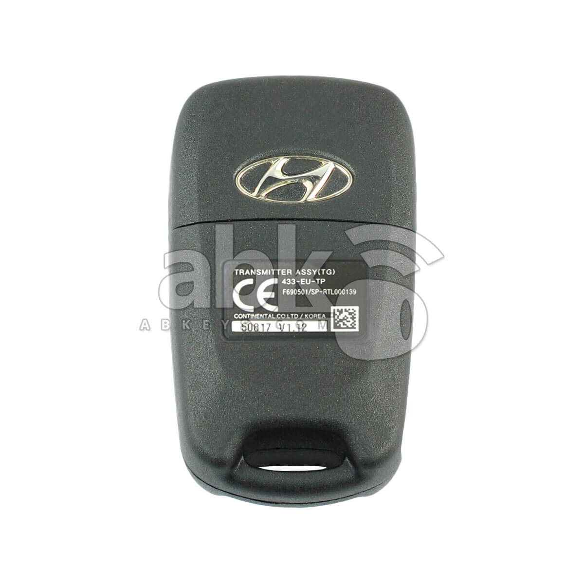 Genuine Hyundai Azera Grandeur 2006+ Flip Remote 3Buttons 95430-3L600 433MHz - ABK-1117 - ABKEYS.COM