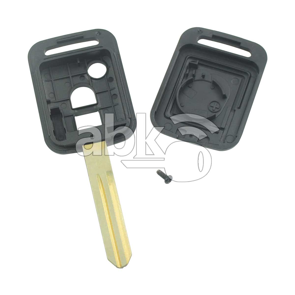 Nissan 2006+ Key Head Remote Cover 2/3Buttons NSN14 - ABK-1136 - ABKEYS.COM