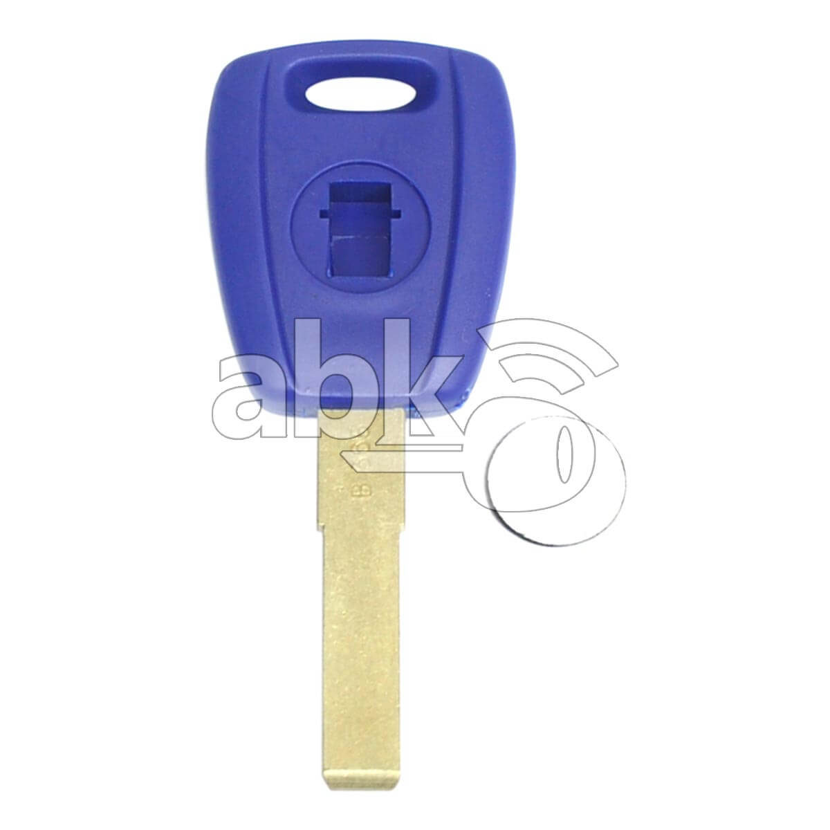 Fiat Chip Less Key SIP22 Blue   ABK 1140   ABKEYS