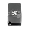 Peugeot 2003+ Flip Remote Cover 3Buttons With Battery Holder CE0536 HU83 - ABK-1145 - ABKEYS.COM
