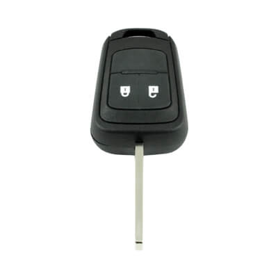 Opel 2004-2010 Coque de Clé Télécommande Tête de Clé, 2Boutons, HU100