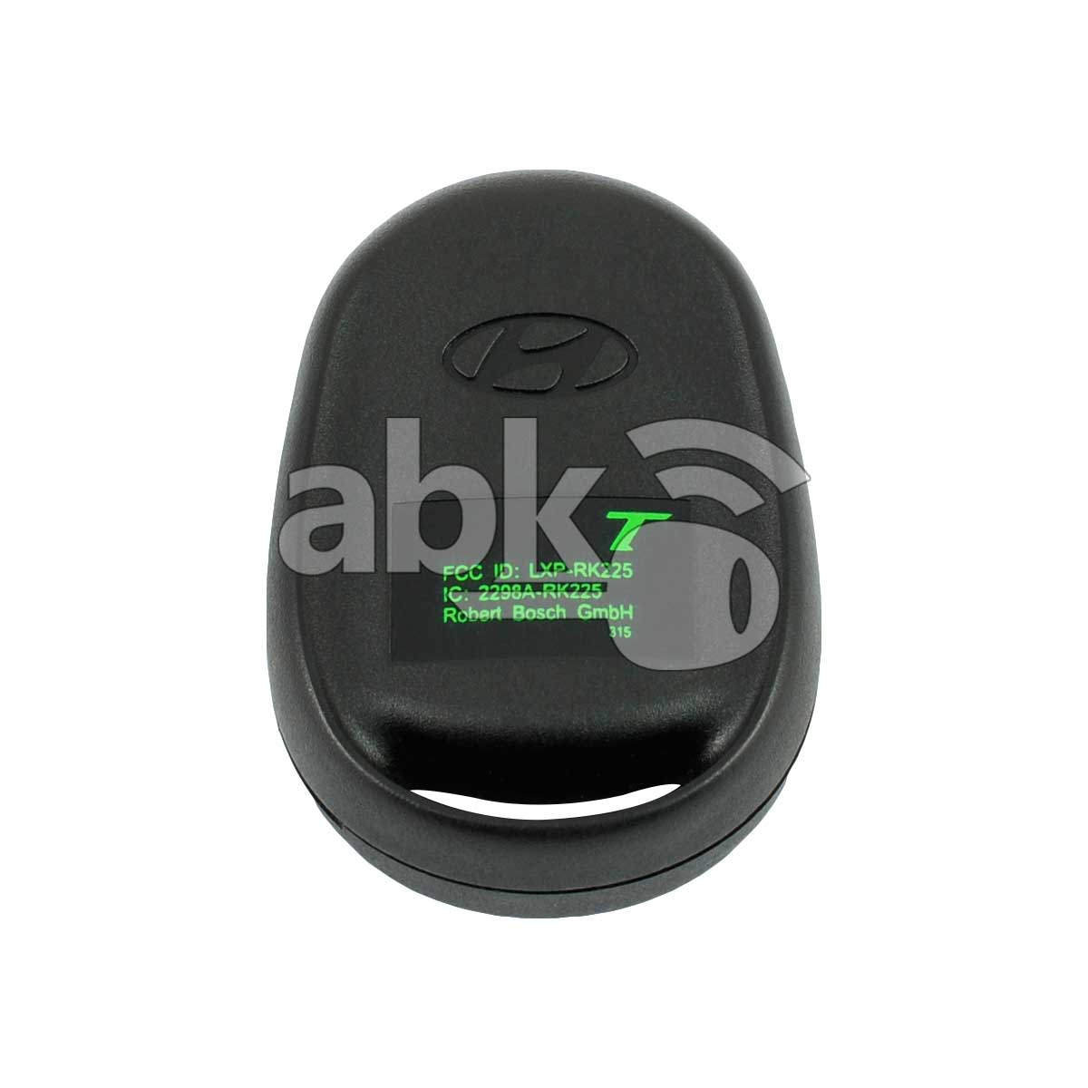 Genuine Hyundai Tiburon 2006+ Remote Control 3Buttons 315MHz LXP-RK225 - ABK-1174 - ABKEYS.COM