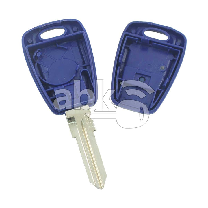 Fiat 1998+ Key Head Remote Cover 1Button GT15 Blue - ABK-1214 - ABKEYS.COM