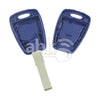 Fiat 2004+ Key Head Remote Cover 1Button SIP22 Blue - ABK-1215 - ABKEYS.COM