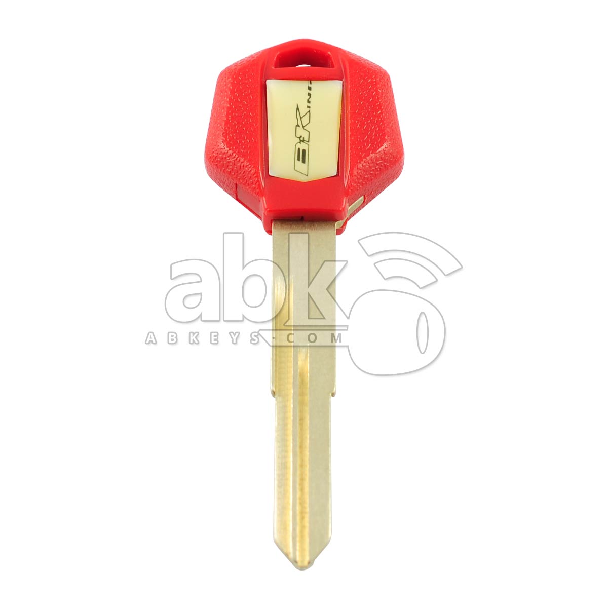 Suzuki Motorcycle Chip Less Key SZ17R Red - ABK-1218 - ABKEYS.COM