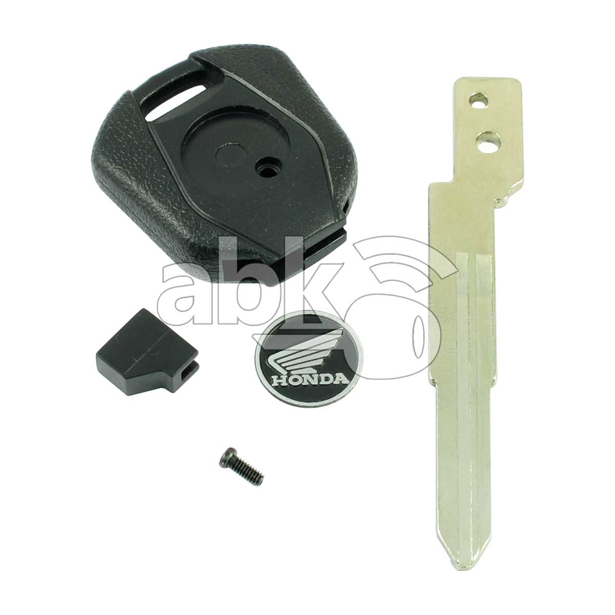 Honda Motorcycle Chip Less Key HON68 - ABK-1220 - ABKEYS.COM