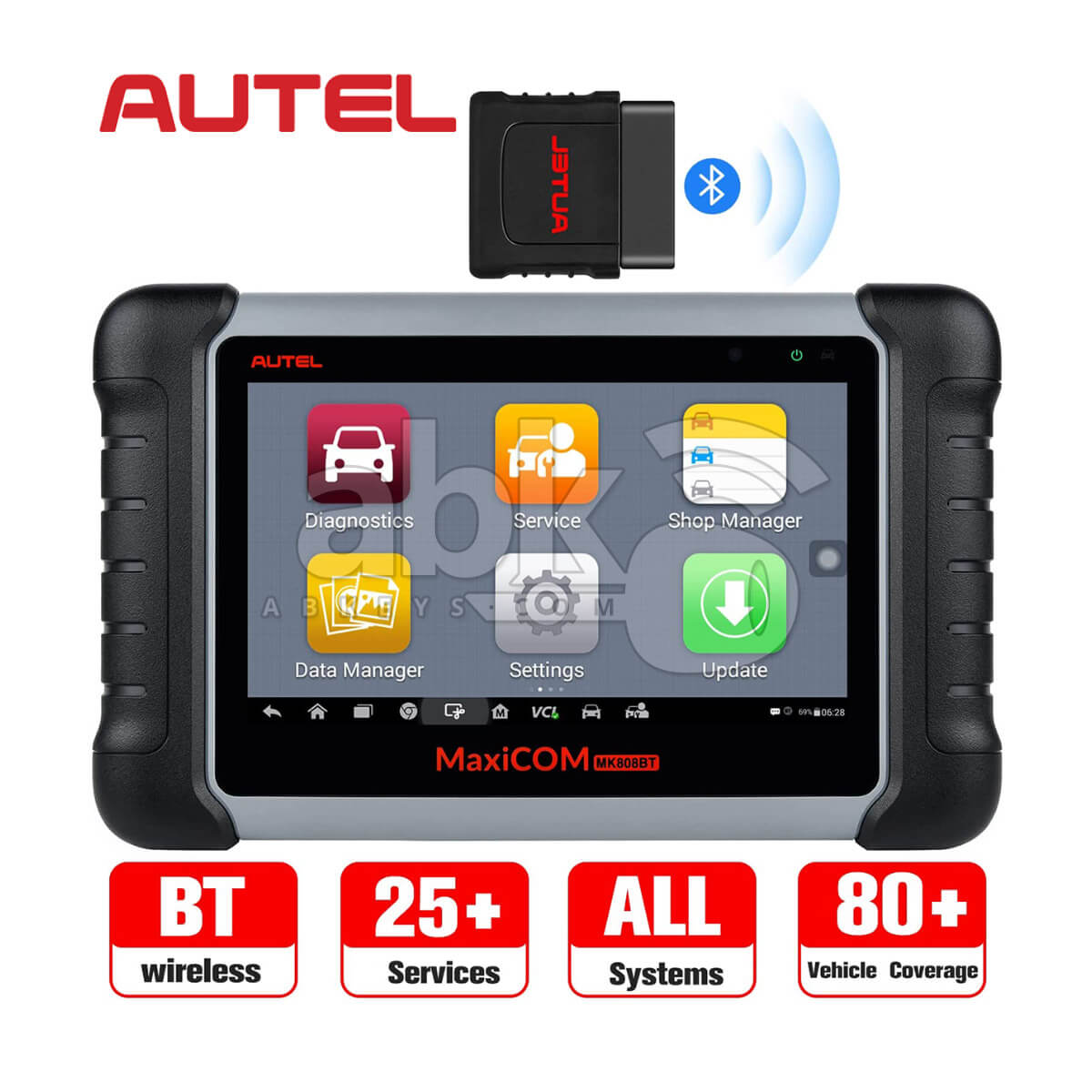Autel MaxiTPMS TS608 TPMS Diagnostic & Service Tool   ABK 1228   ABKEYS
