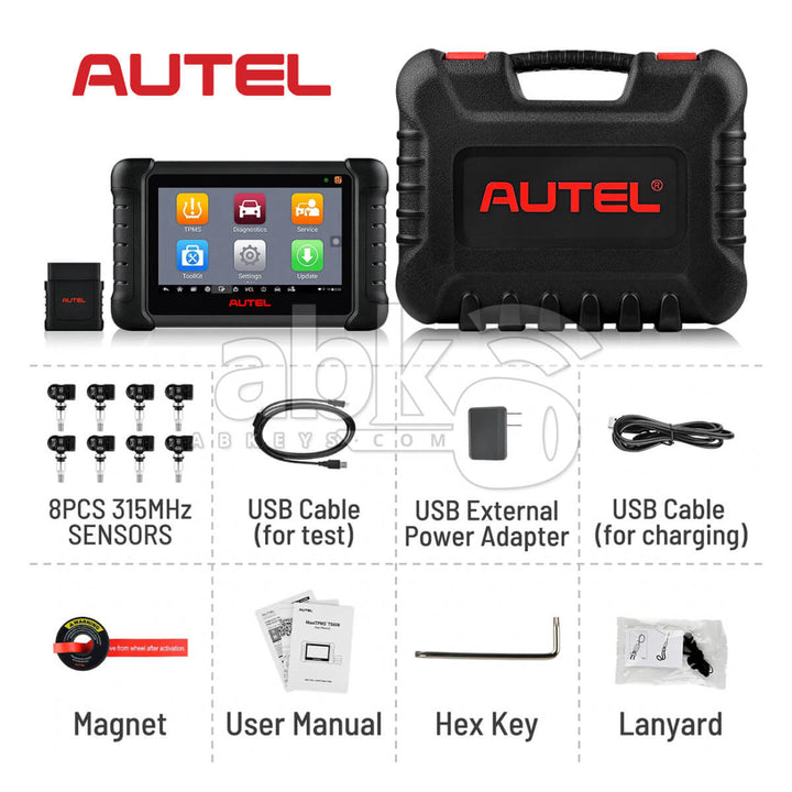 Autel MaxiTPMS TS608 TPMS Diagnostic & Service Tool - ABK-1228 - ABKEYS.COM