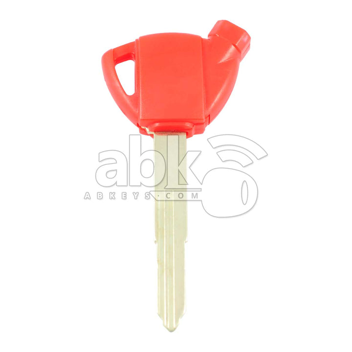 Suzuki Motorcycle Chip Less Key YH35 Red - ABK-1242 - ABKEYS.COM