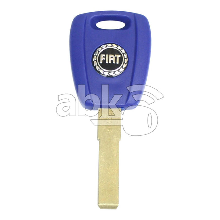 Fiat Transponder Key 48 MEGAMOS SIP22 Blue - ABK-1273 - ABKEYS.COM