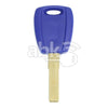 Fiat Transponder Key 48 MEGAMOS SIP22 Blue - ABK-1273 - ABKEYS.COM
