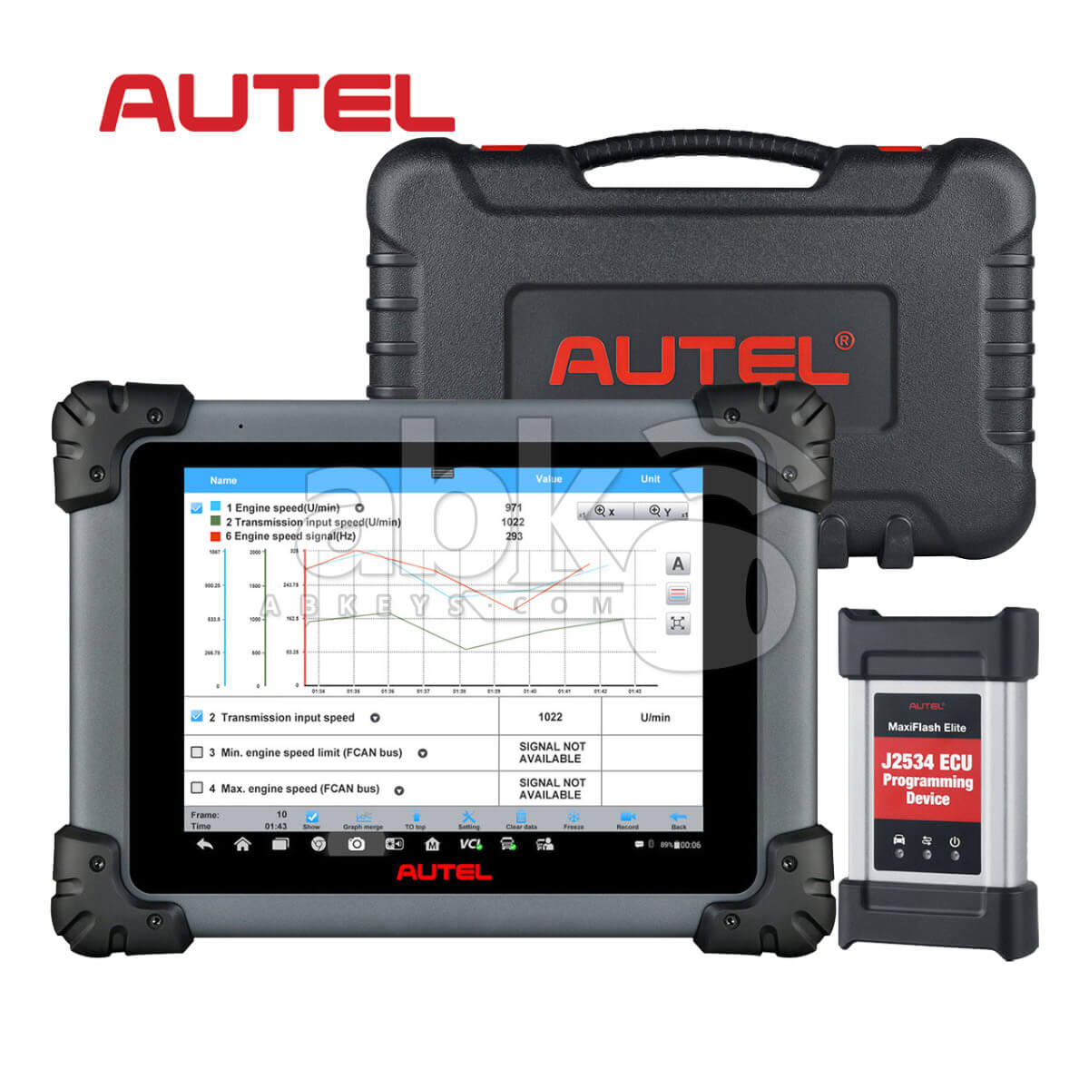 Autel MaxiSys CV Truck Scanner Diagnostic Tool   ABK 1285   ABKEYS