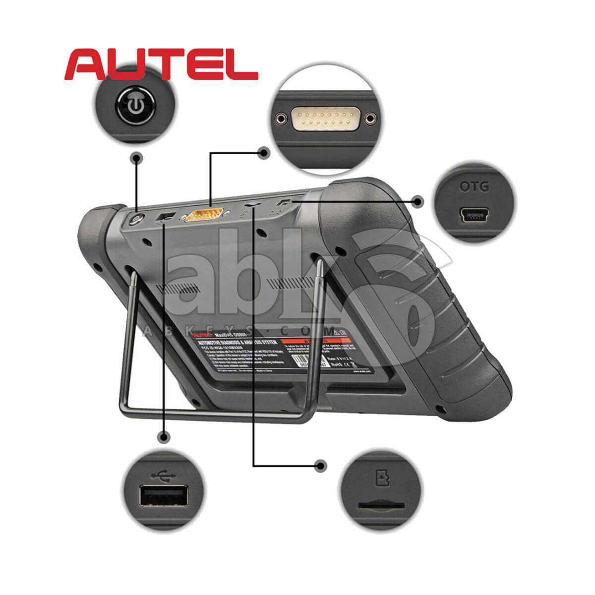 Autel MaxiDAS DS808K Diagnostic Tool   ABK 1292   ABKEYS