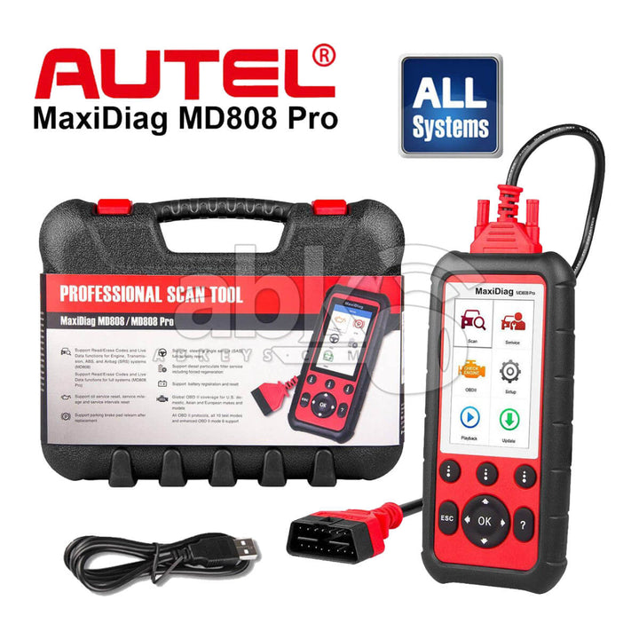 Autel MaxiDiag MD808 Pro Diagnostic Tool - ABK-1294 - ABKEYS.COM