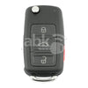 Genuine Volkswagen Touareg 2003+ Flip Remote 4Buttons 3D0 959 753 AK 315MHz KR55WK45022 HU66 -