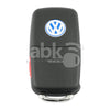 Genuine Volkswagen Touareg 2003+ Flip Remote 4Buttons 3D0 959 753 AK 315MHz KR55WK45022 HU66 -