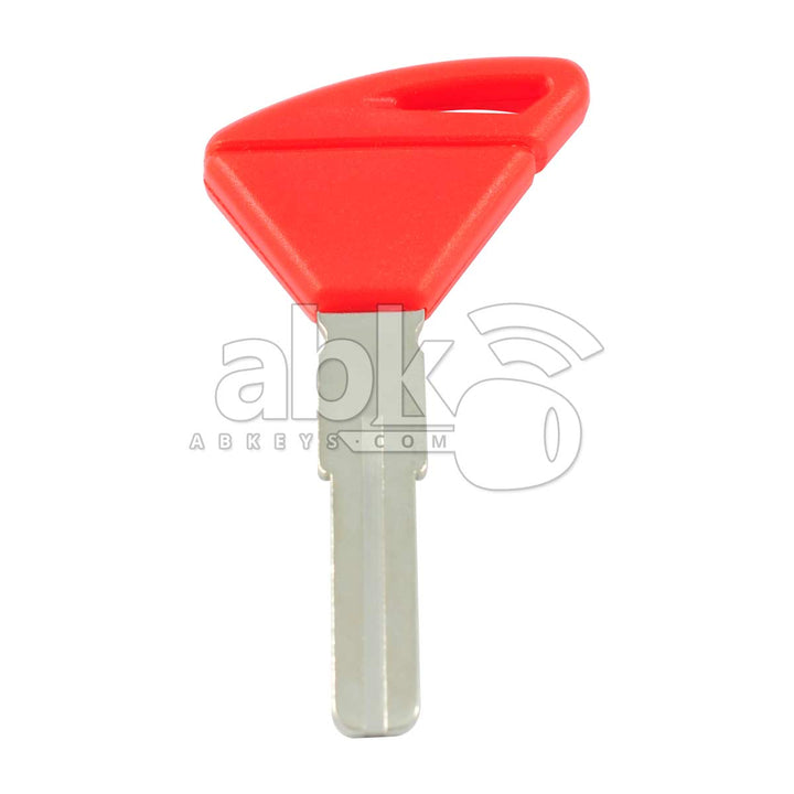 Aprilia Motorcycle Chip Less Key ZD30 Red - ABK-1300 - ABKEYS.COM