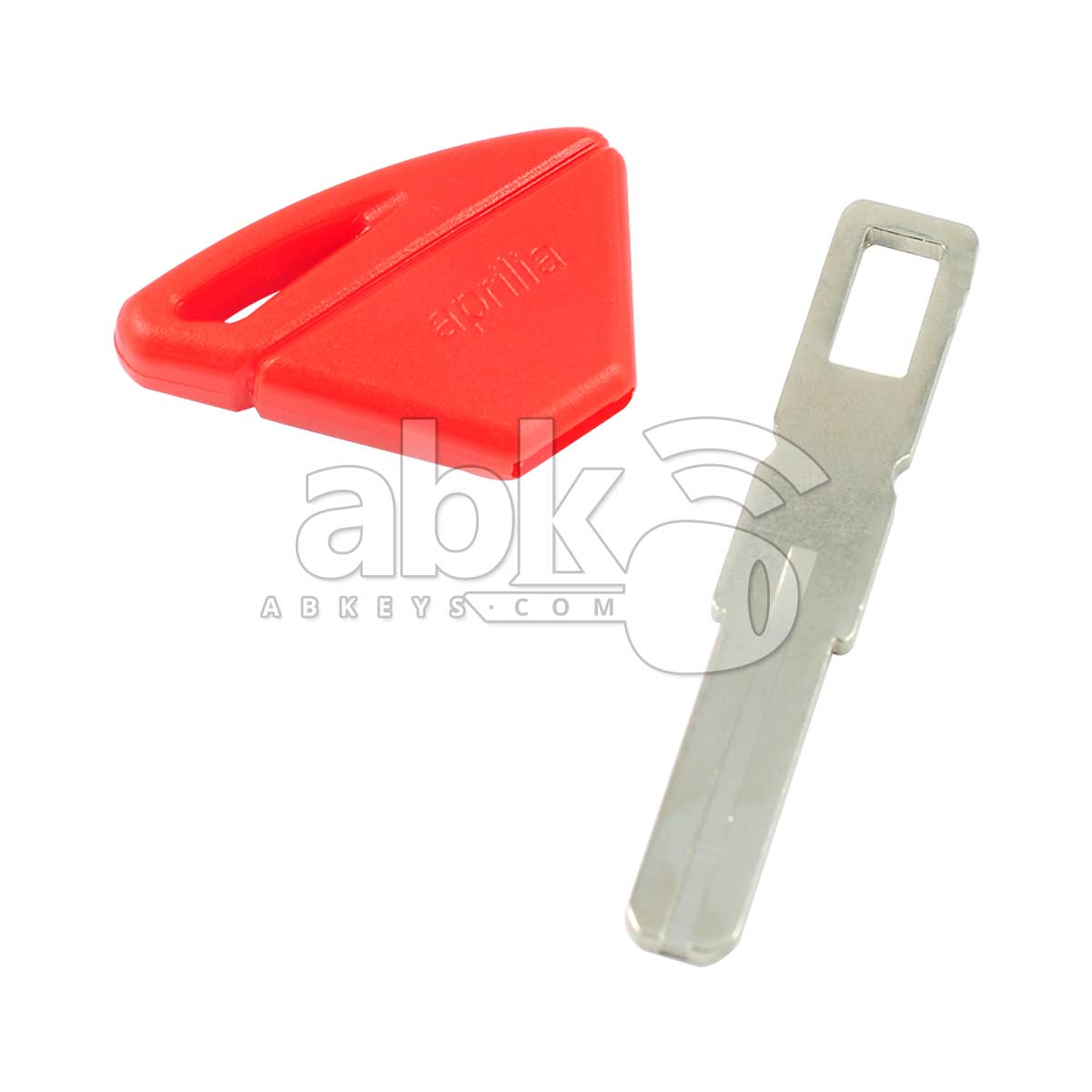 Aprilia Motorcycle Chip Less Key ZD30 Red - ABK-1300 - ABKEYS.COM