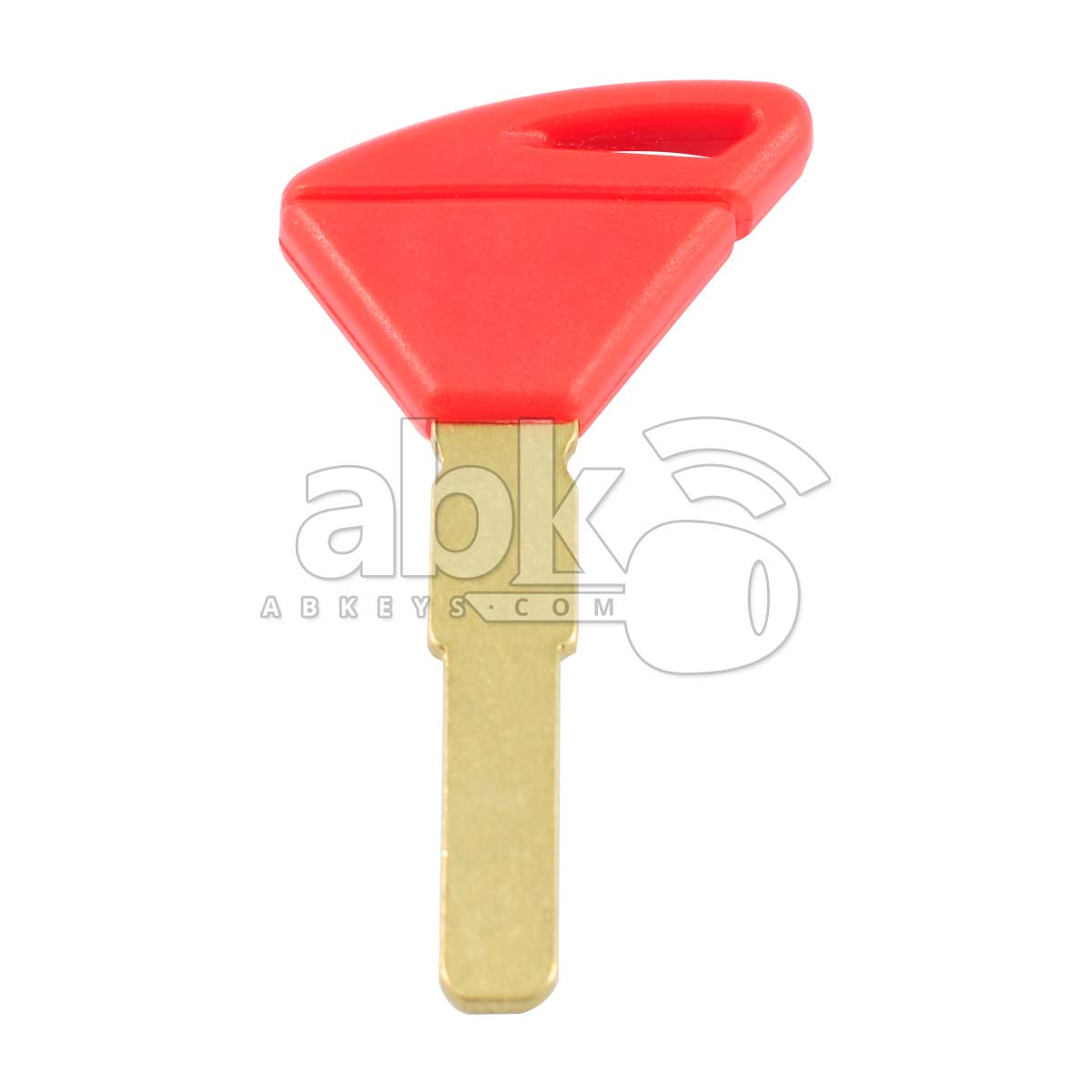 Aprilia Motorcycle Chip Less Key SIP22 Red - ABK-1301 - ABKEYS.COM