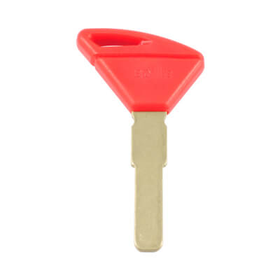Aprilia Motorcycle Chip Less Key SIP22 Red - ABK-1301 - ABKEYS.COM
