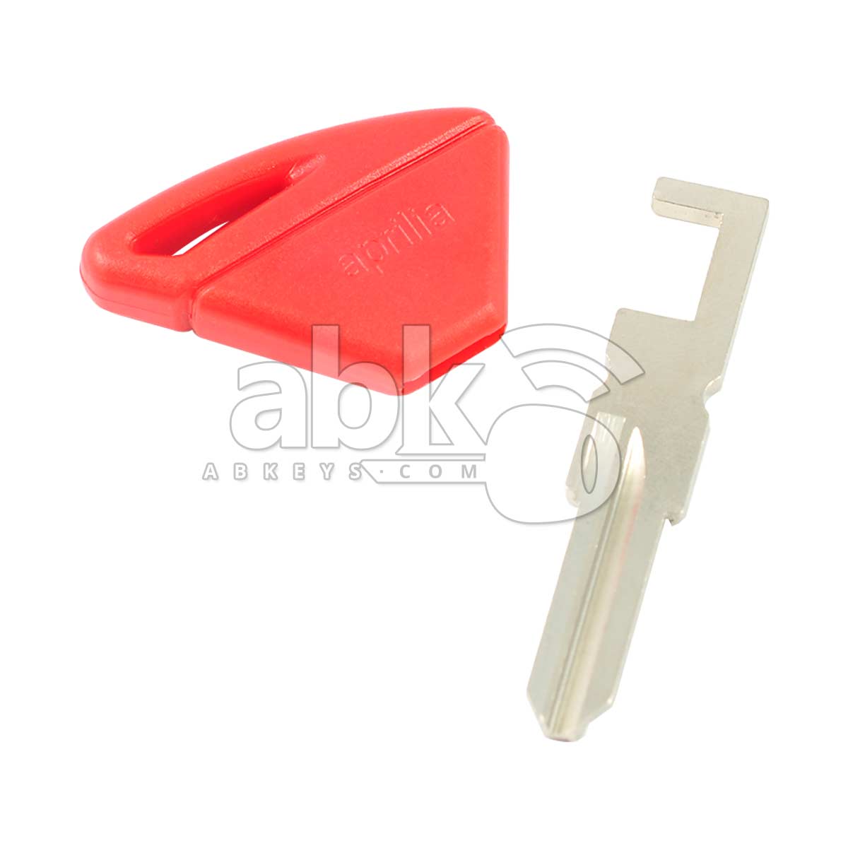 Aprilia Motorcycle Chip Less Key ZD14R Red   ABK 1302   ABKEYS