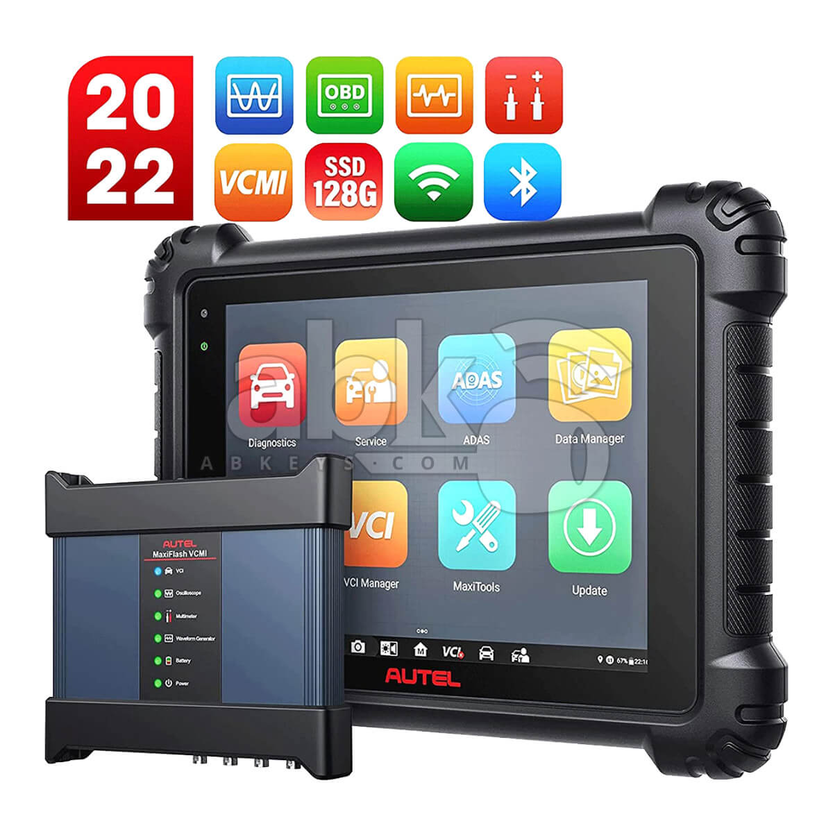 Autel MaxiSys 919 Auto Diagnostic Tool   ABK 1308   ABKEYS