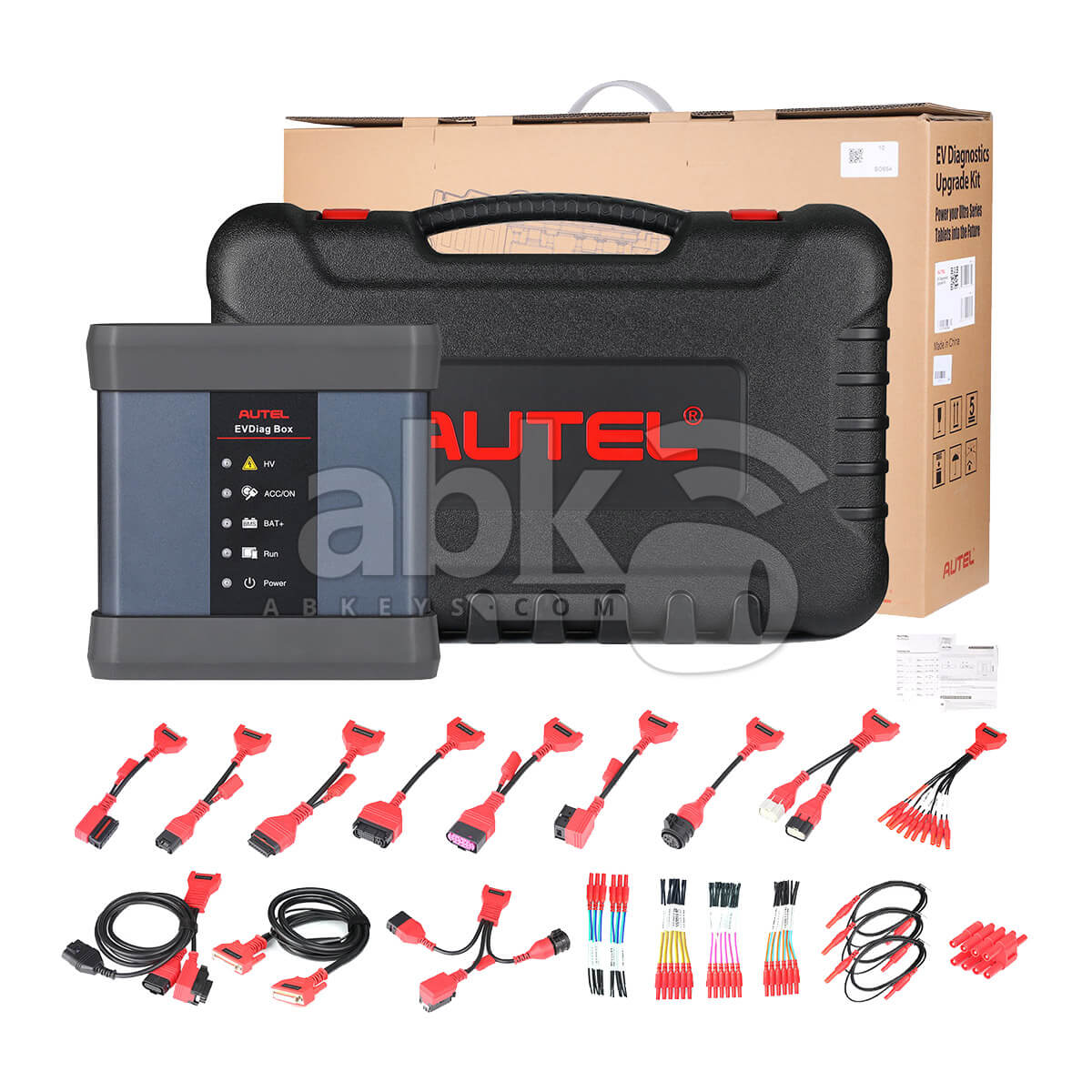 Autel MaxiSys 909 EV Auto Diagnostic Tool   ABK 1319   ABKEYS