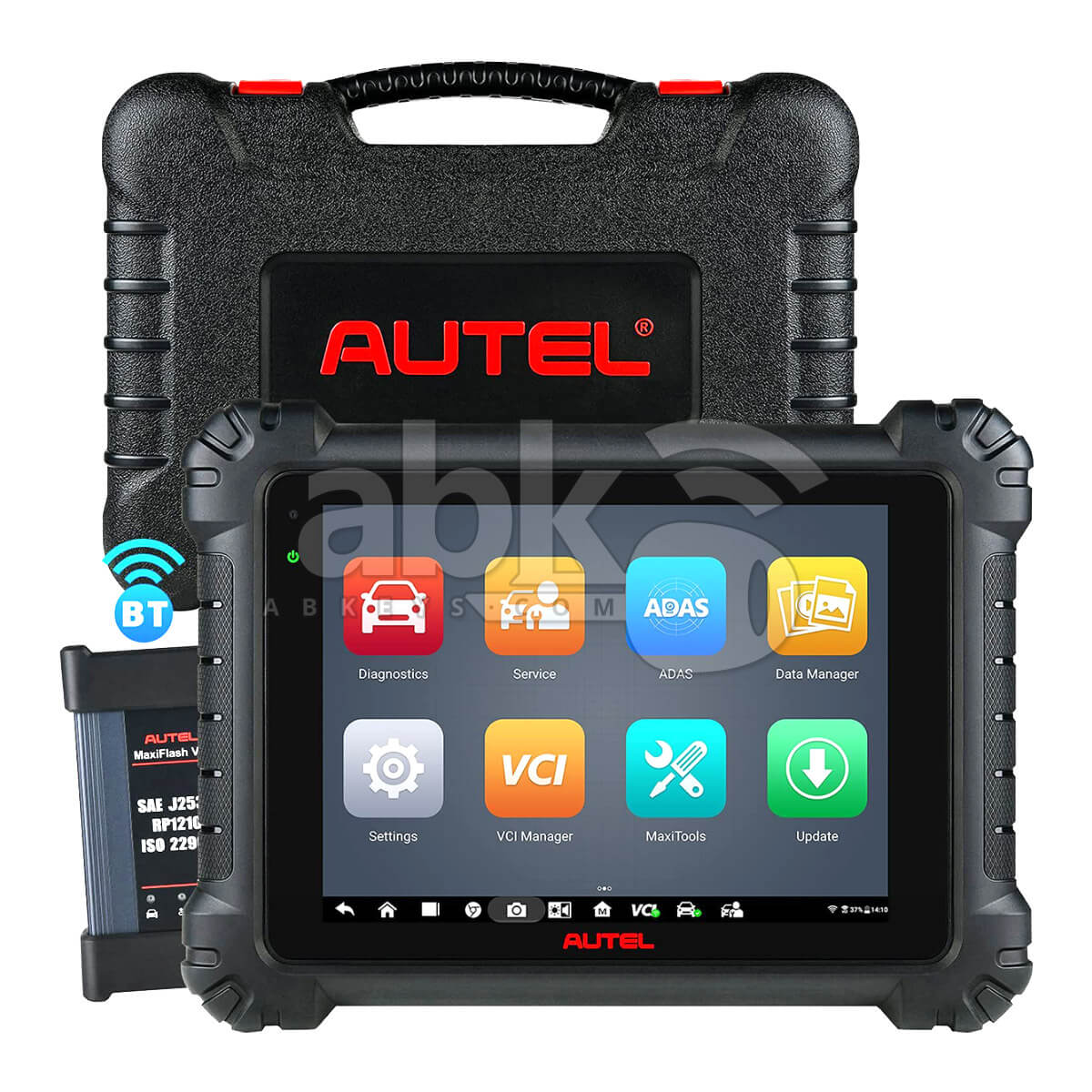 Autel MaxiSys 909 EV Auto Diagnostic Tool   ABK 1319   ABKEYS