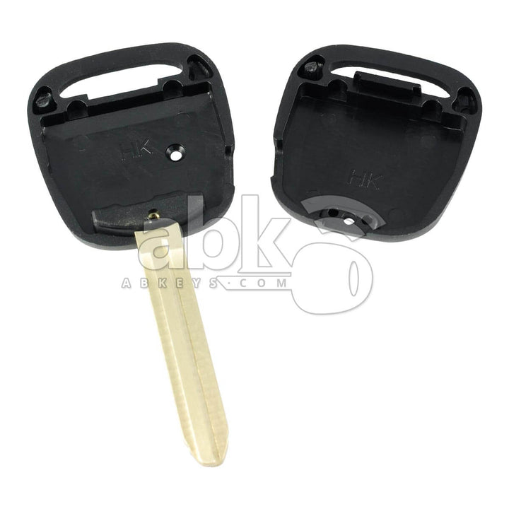 Toyota Side Buttons 1998+ Key Head Remote Cover 1Button TOY43 - ABK-1339 - ABKEYS.COM