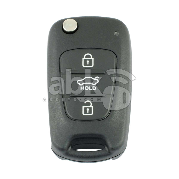 Kia Optima Cerato 2010+ Flip Remote Cover 3Buttons TOY48 - ABK-1356 - ABKEYS.COM