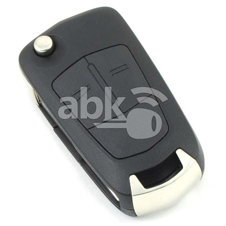 Genuine Opel Antara 2007+ Flip Remote 2Buttons 93191008 96870243 433MHz OKA-160T HU46 - ABK-1365 -