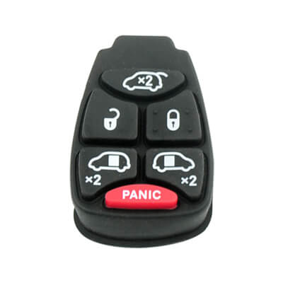 Jeep, Dodge 2005+ Goma de Botones de Mando, 6Botones