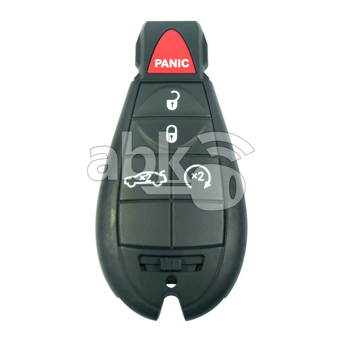 Genuine Dodge Charger 2008+ Fobik Key 5Buttons 05026333AC 5026887AK 433MHz M3N5WY783X - ABK-1377 -