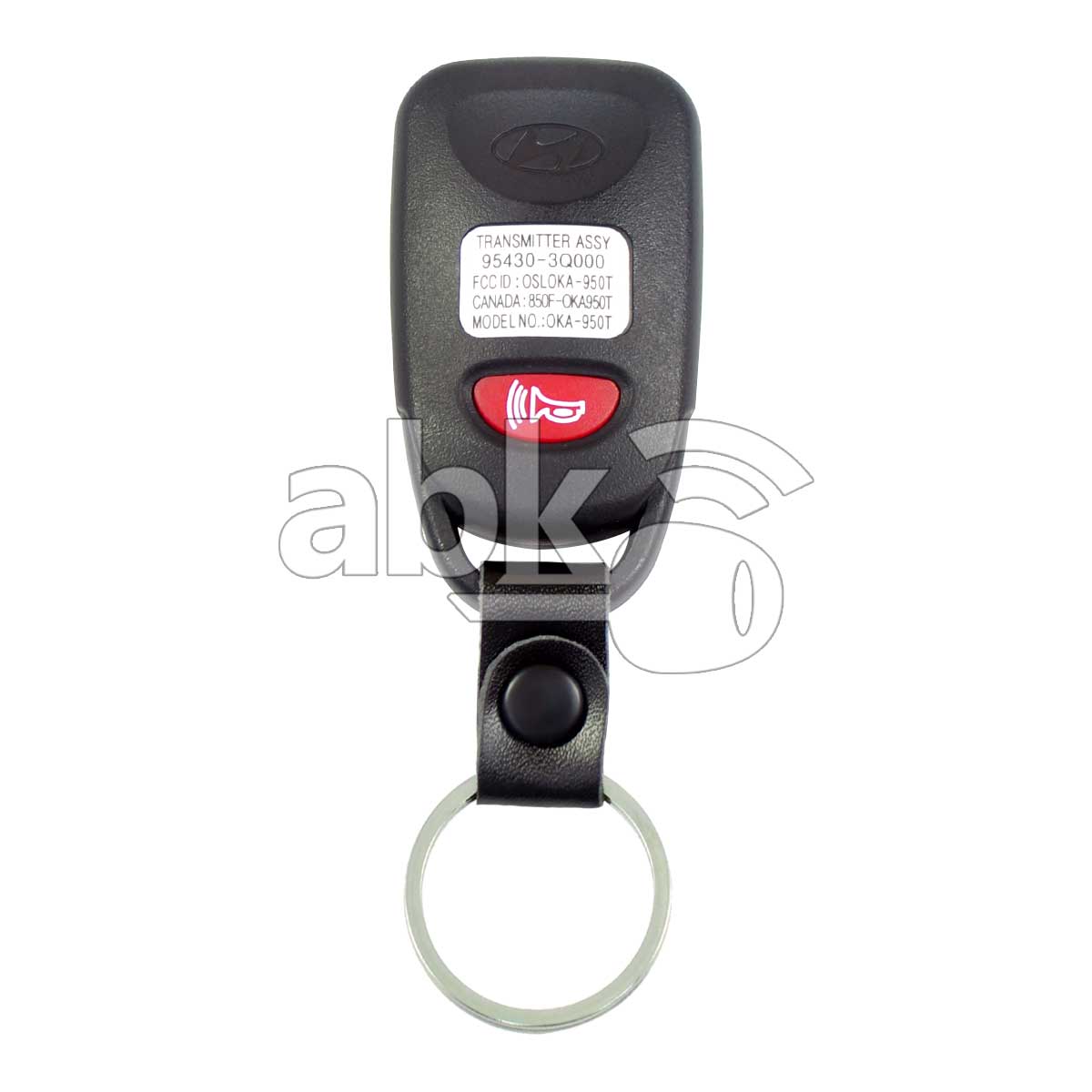 Genuine Hyundai Sonata 2011+ Remote Control 4Buttons 95430-3Q000 314MHz OSLOKA-950T - ABK-1383 -