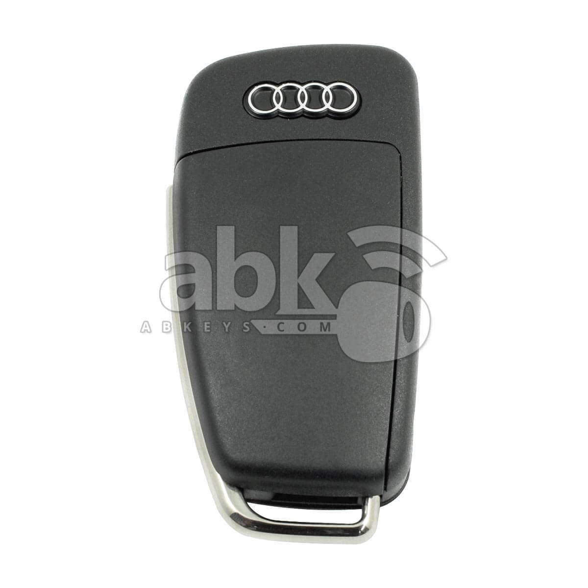 Audi TT A1 A3 Q3 2005+ Flip Remote 3Buttons 433MHz HU66 8P0 837 220 D 8P0837220D - ABK-1387 - 