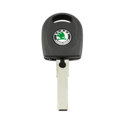 Skoda Chip Less Key HU66 Colored Logo - ABK-1389 - ABKEYS.COM