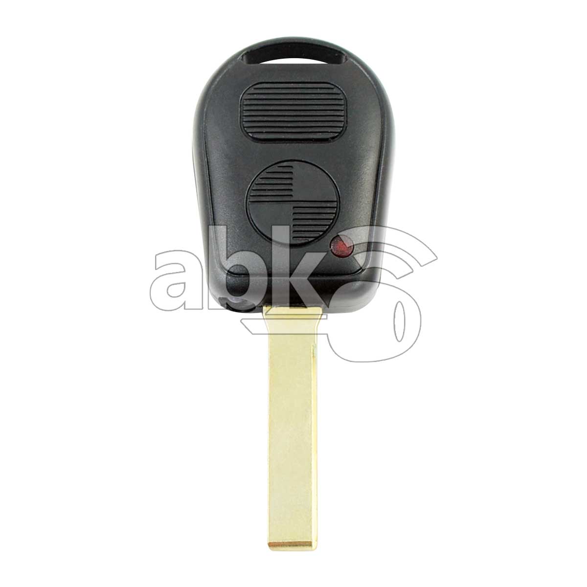 Genuine Bmw X5 3 Series 1998+ Key Head Remote 2Buttons IR Signal HU92 - ABK-1390 - ABKEYS.COM