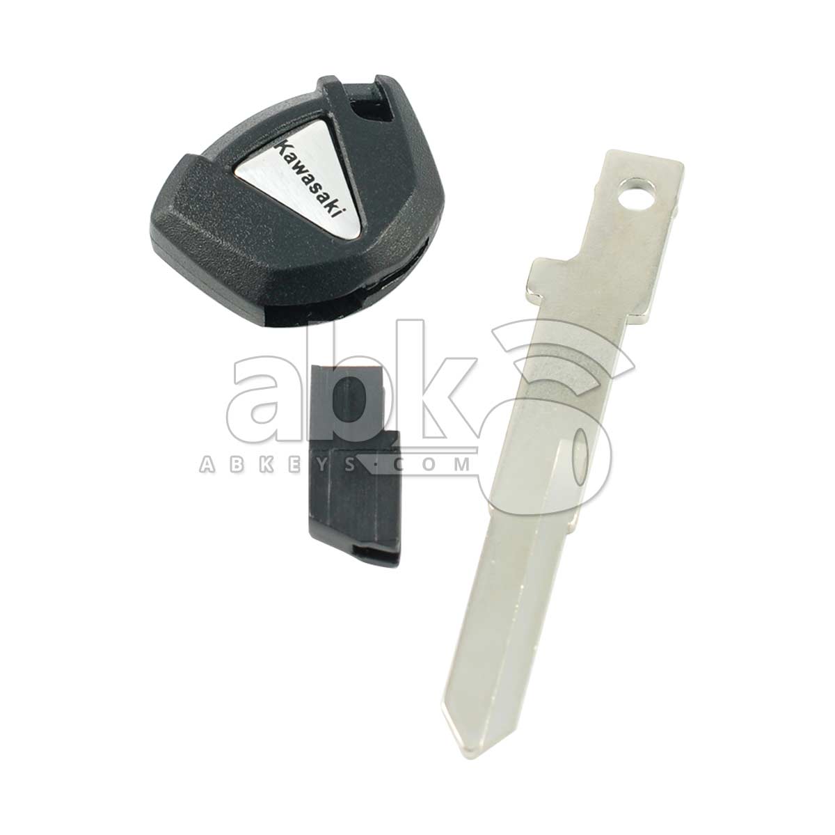 Kawasaki Motorcycle Chip Less Key KW17 - ABK-1395 - ABKEYS.COM