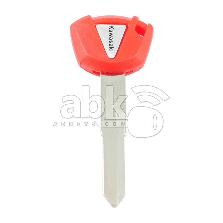 Kawasaki Motorcycle Chip Less Key KW17 Red - ABK-1396 - ABKEYS.COM