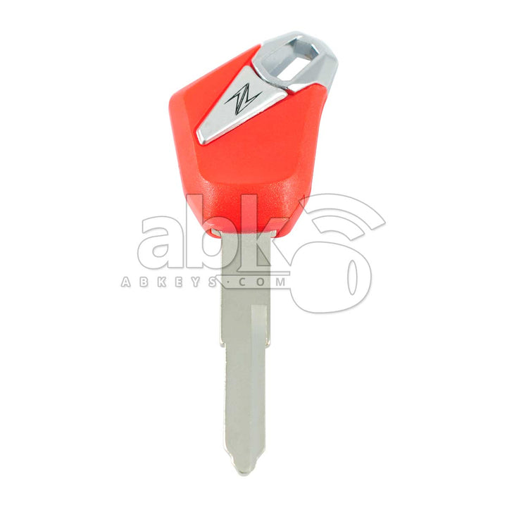 Kawasaki Motorcycle Chip Less Key KW17 Red - ABK-1398 - ABKEYS.COM